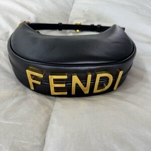 Fendi, Purse, Black